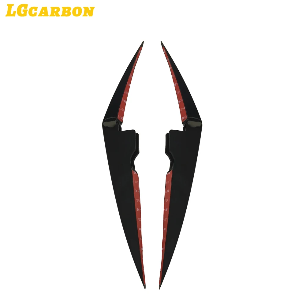 LGcarbon пластиковый сплиттер флага переднего бампера для BMW 3 серии G20 G21 LCI M Sport 2023 +