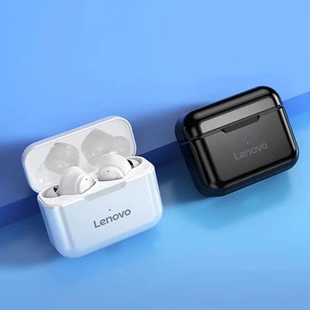

Беспроводные наушники Lenovo QT82, TWS, Bluetooth 5,0, Подставка для зарядки, мини-наушники, спортивные наушники для смартфона Xiaomi
