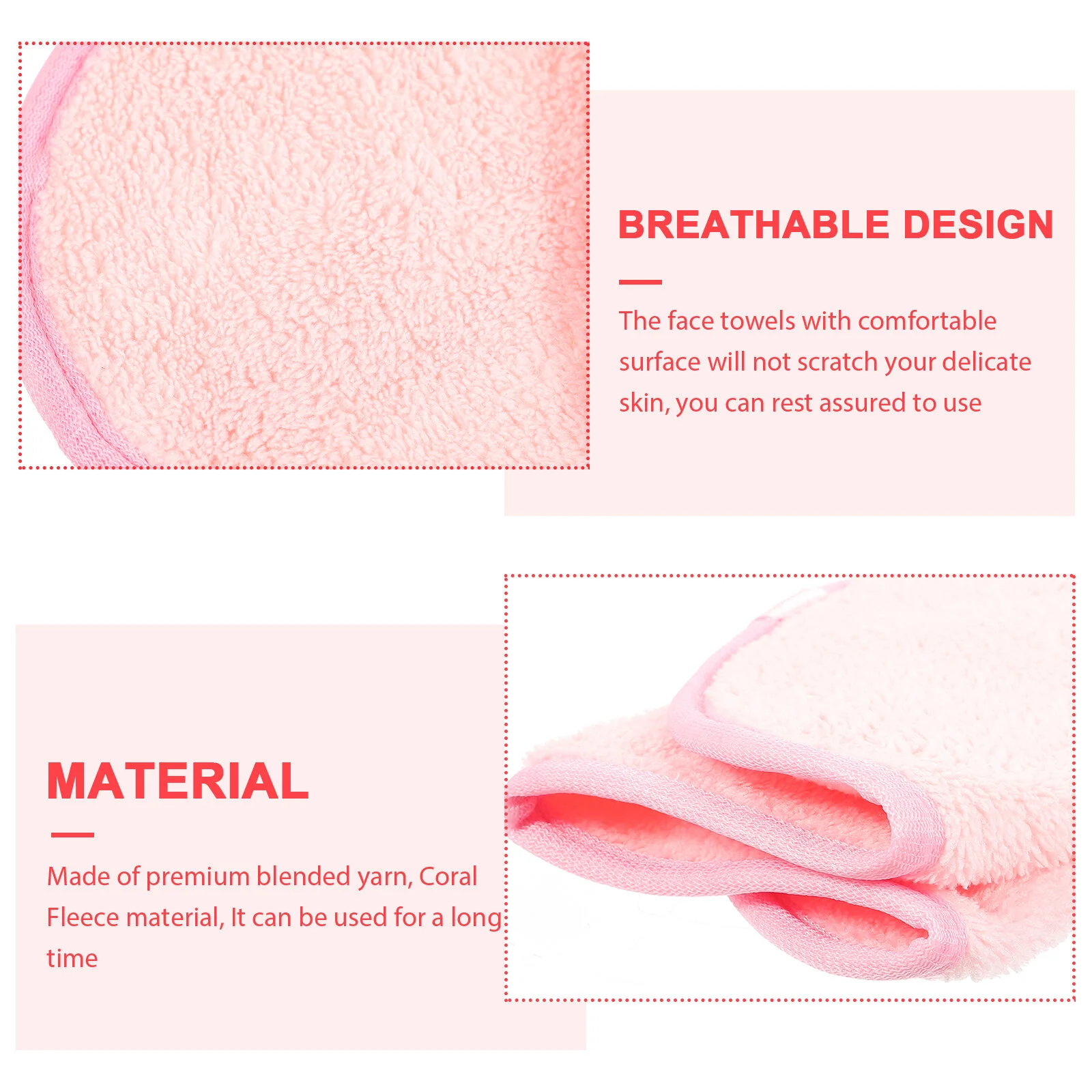 

Face Cloth Makeup Facial Cleaning Towels Remove Remover Cloths Reusable Washcloth