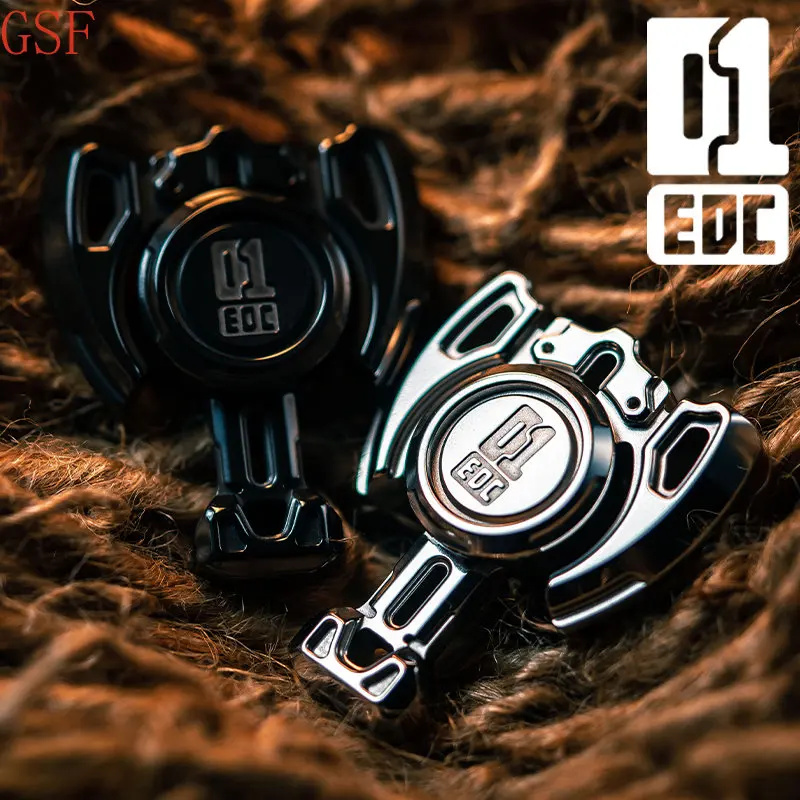 01EDC Holy Ax Asymmetric Fingertip Spinner High-speed One-handed Decompression Artifact Finger Valentine's Day Gift EDC