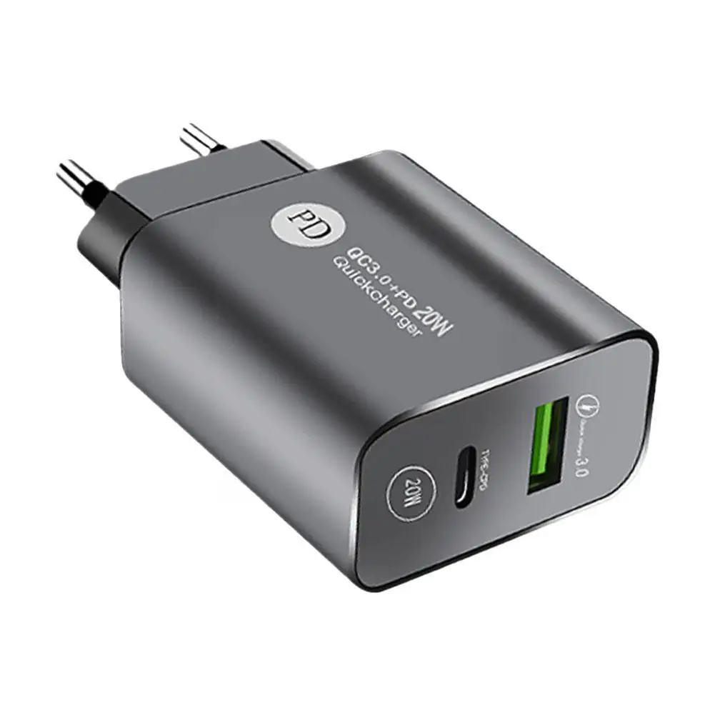 

40W PD USB Chargers Fast Charger For iPhone 14 13 Pro Oneplus Samsung Quick Charge QC 3.0 Cell Phone Type C Charger P1K8