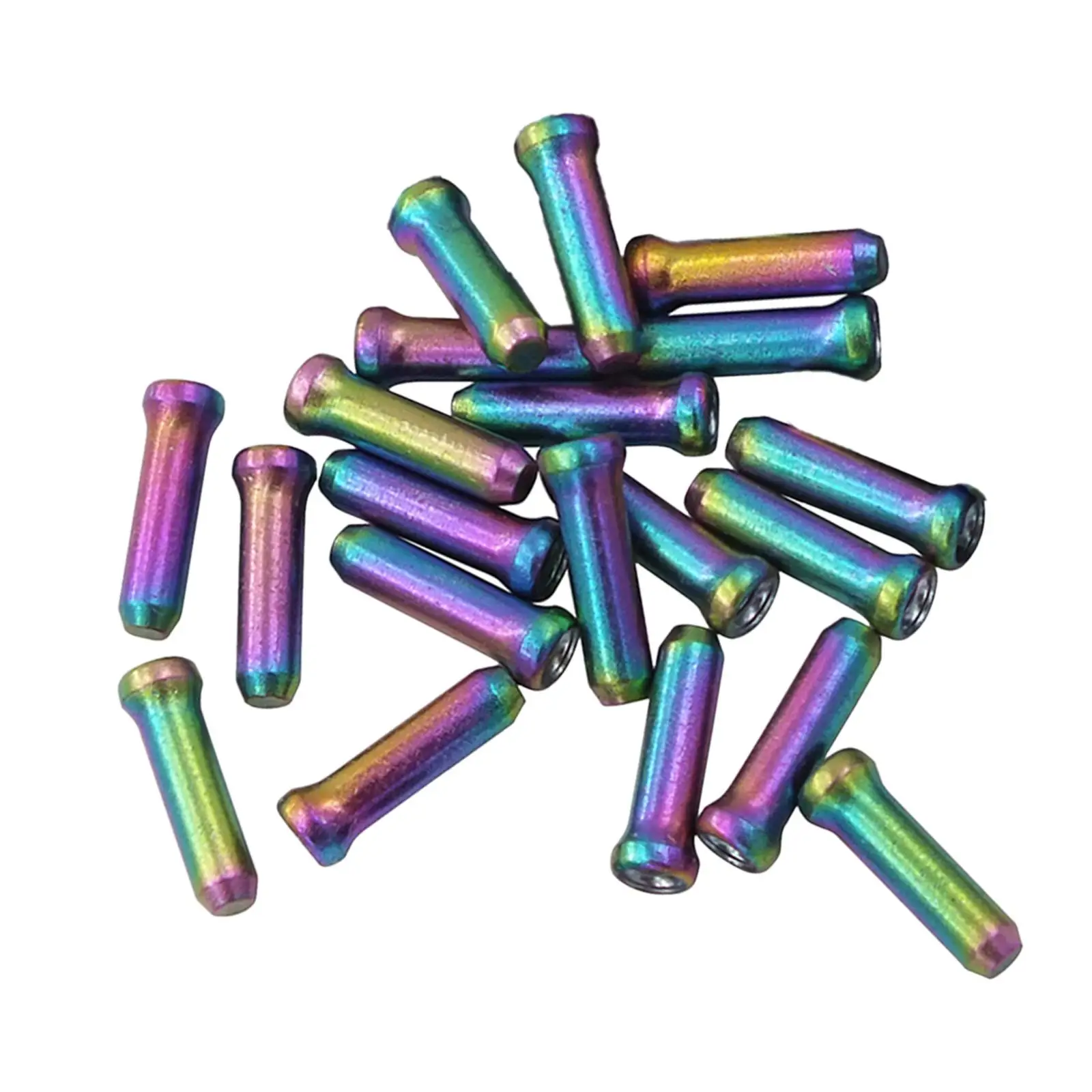 

20 шт., тормозные наконечники для велосипедных тросов