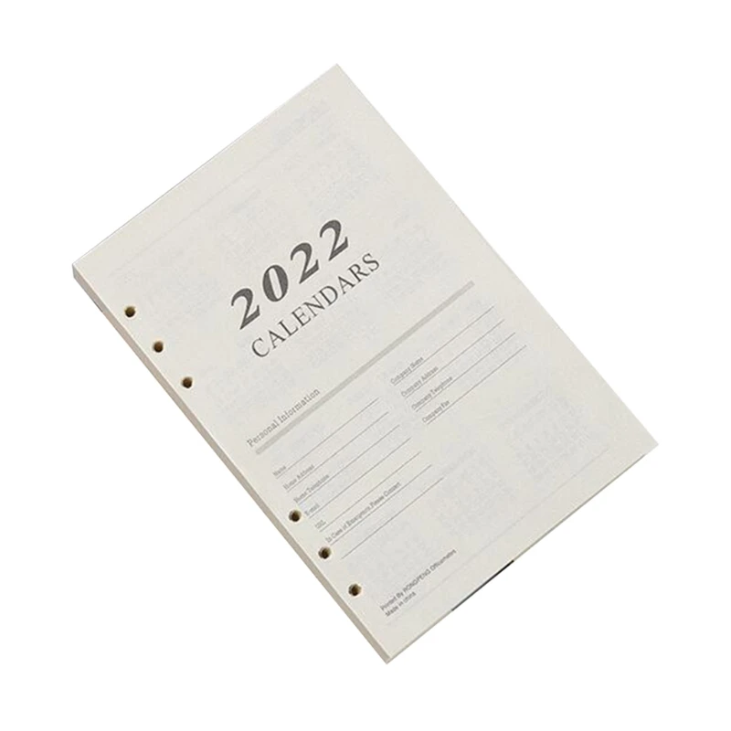 

Notebook Weekly Monthly Yearly Calendar Planner Agenda Schedule