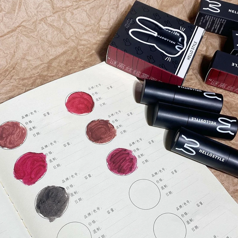 1/3 шт. матовая губная помада в готическом стиле |