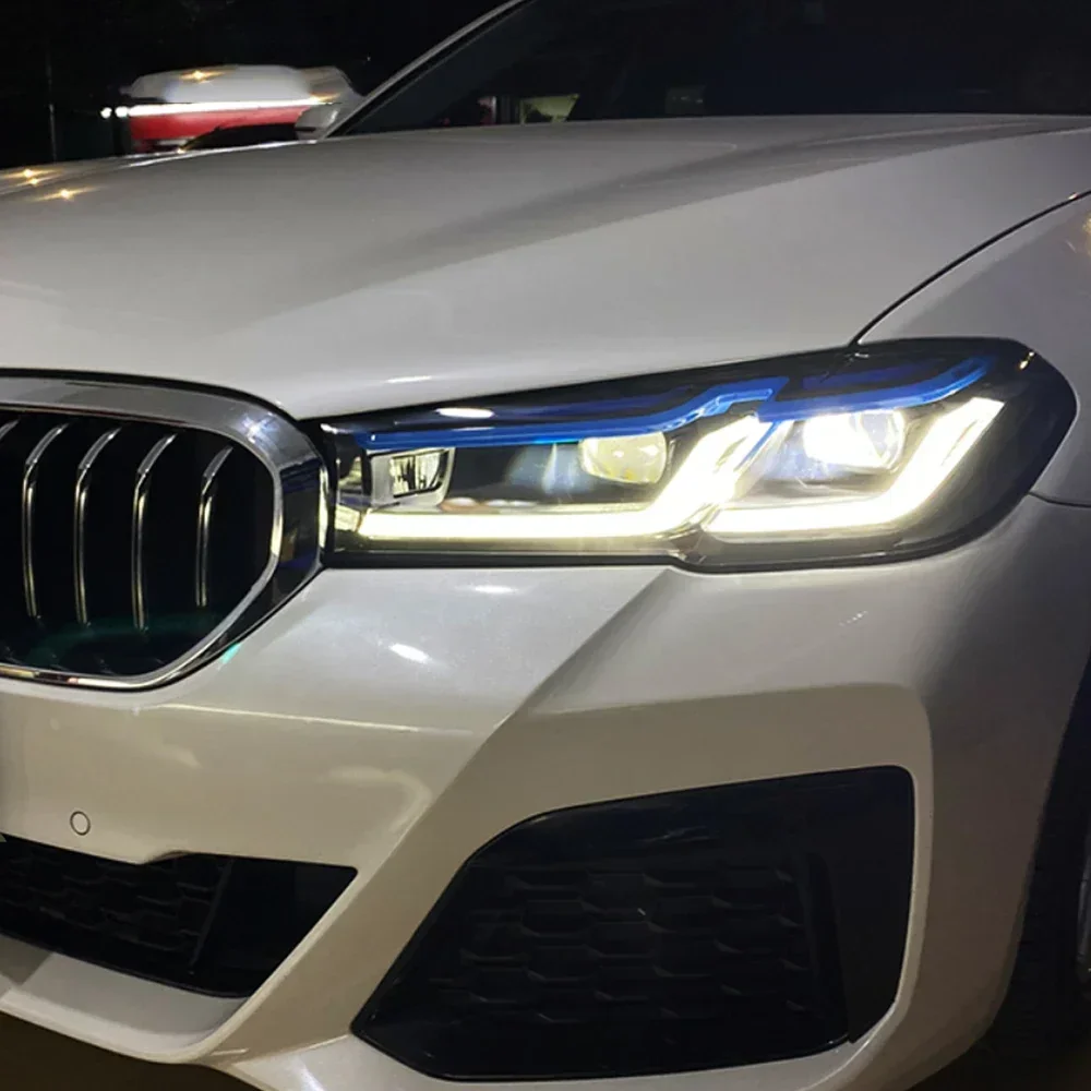 Автомобильные фонари для BMW G30 G38 525 530 535 540-2018 5 серии автомобильная фара в сборе