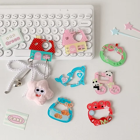 Акриловый кулон для ключей