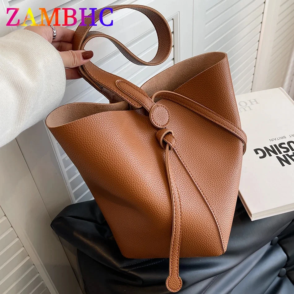 

Женская сумка-мешок через плечо, 2 комплекта