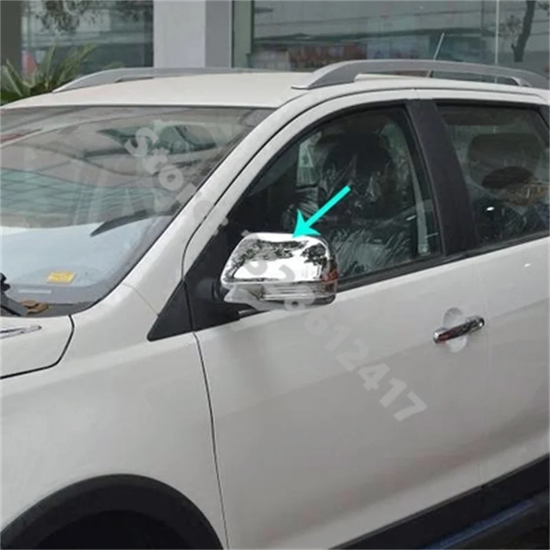 

Хромированные автомобильные наклейки из АБС-пластика, украшение для зеркала заднего вида/Накладка на зеркало заднего вида, автомобильный С...