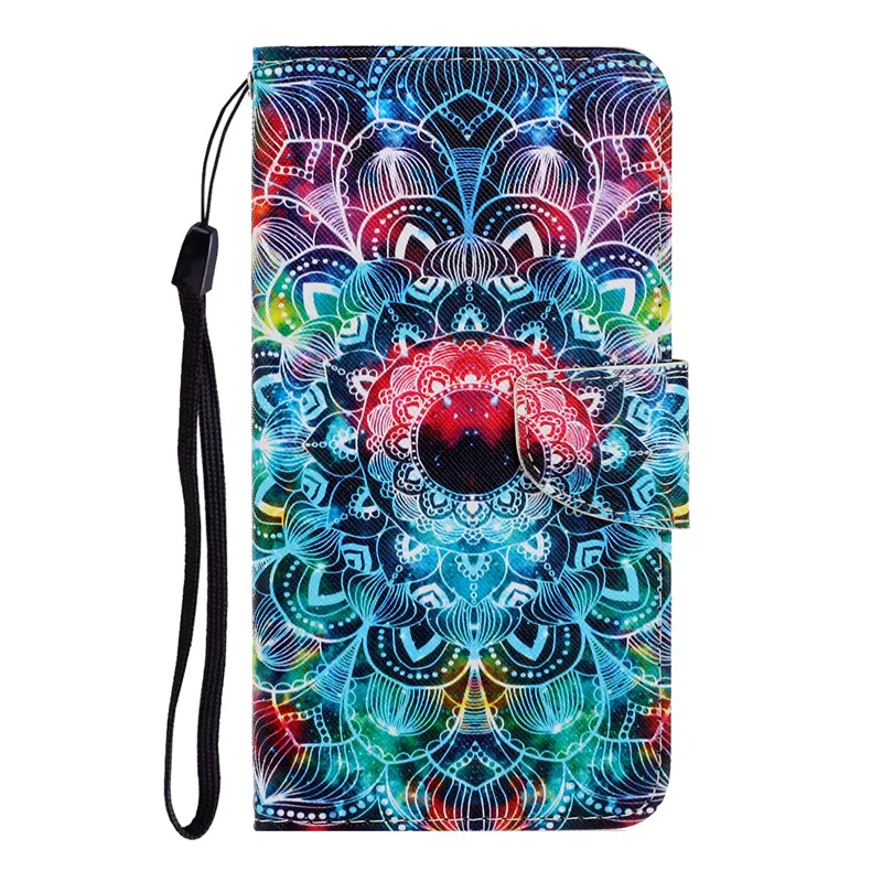 Flip Wallet Case on For Xiaomi Redmi Note12 12C 11A 10C A1 Plus Note 12 Pro Coque Leather Stand Phone Cover Flower Capa