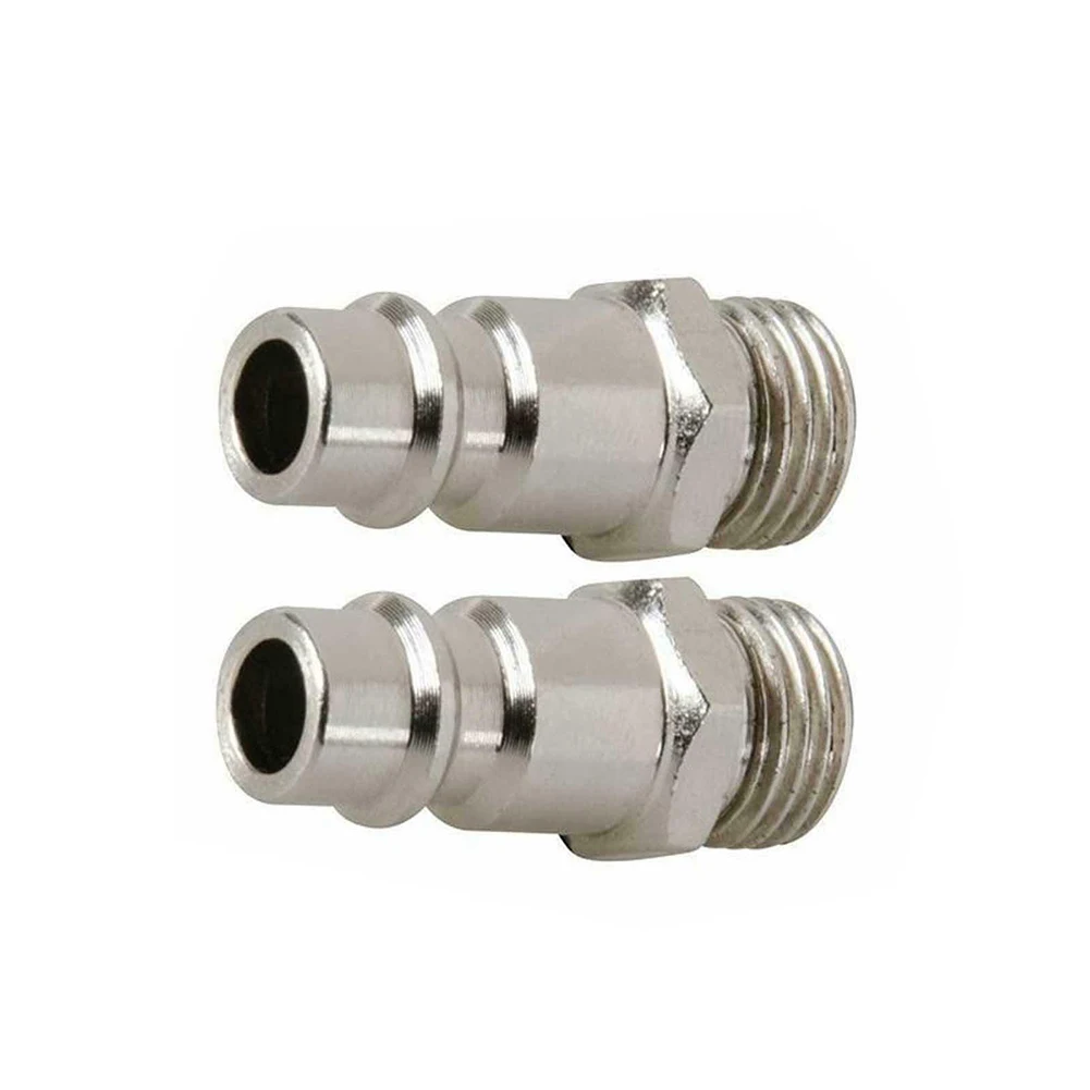 

5PCS Quick Release Euro Compressed Air Line Coupler Connector Fitting 1/4in BSP Male Workshop Equipment Power Air Compressor