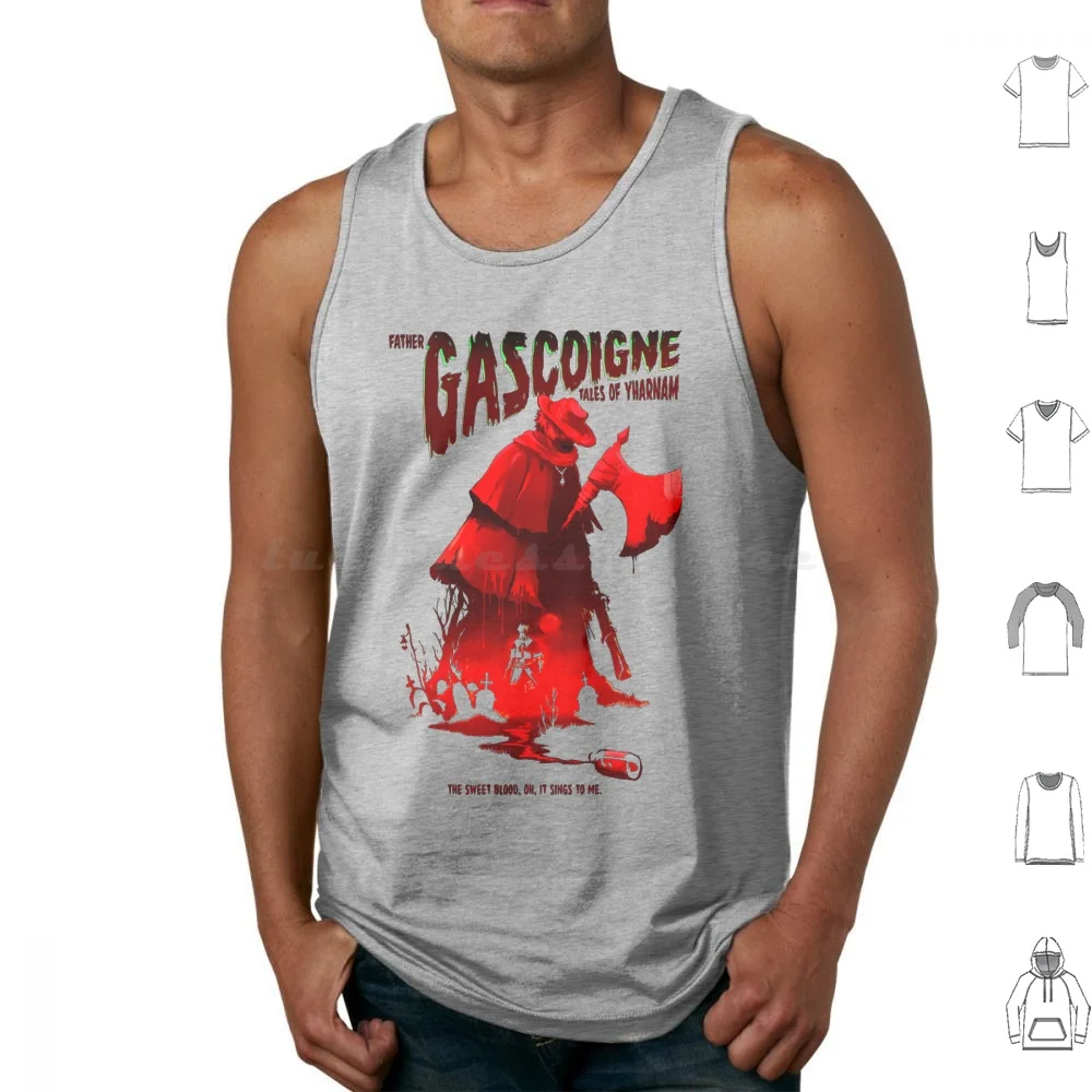 

Bloodborne-Father Gascoigne Tank Tops Print Cotton Father Gascoigne Bloodborne Father Gascoigne Bloodborne
