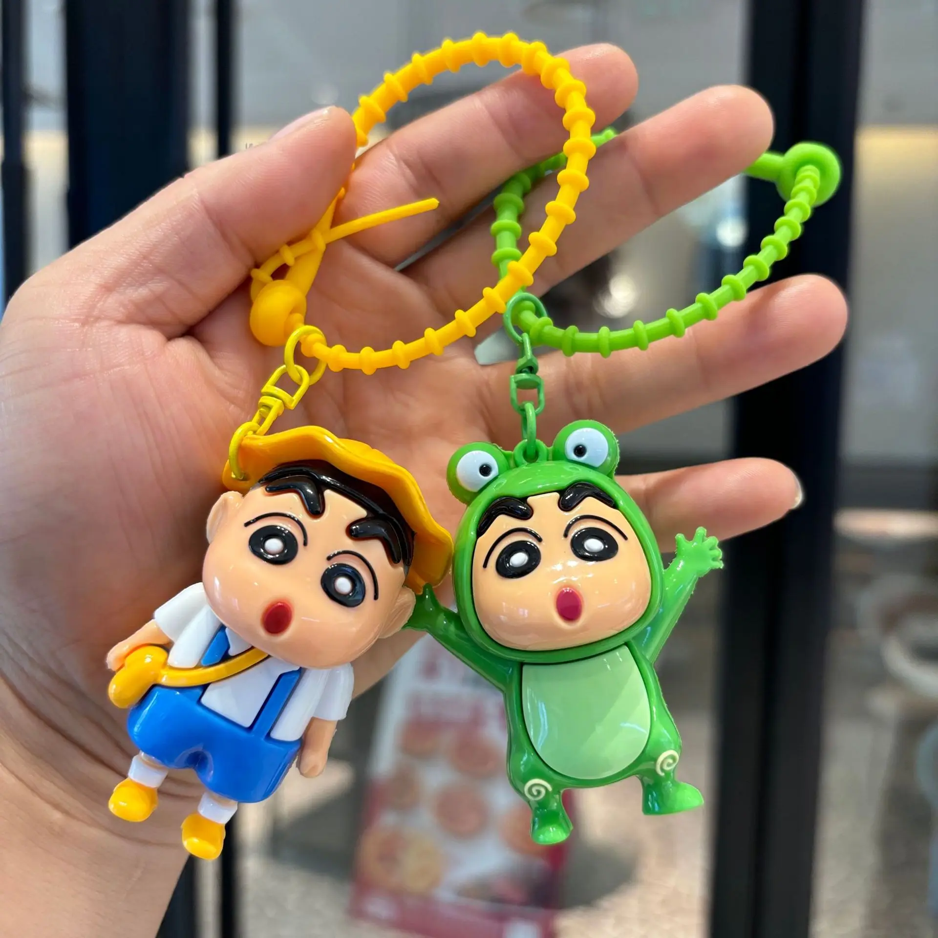 Карандаш Шин Чан аниме фигурка брелок для ключей детей Itabag школьная сумка кулон