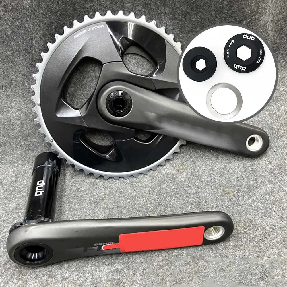 Фото Самовыжимающийся болт M18/M30 для шатуна велосипеда SRAM SPARE DUB GX RED, около 17 г, крышка винта шатуна DUB №3