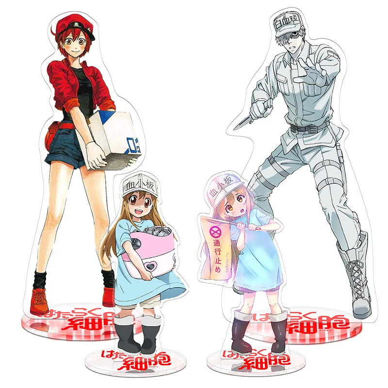 

Anime Cells at Work! Acrylic Stand Model Doll AE3803 U-1146 Kesshoban Action Figure Toy Decoration Model Plate Gift 21cm