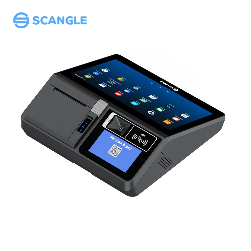 Фото Новый POS-терминал Scangle SGT116 на Android с сенсорным экраном и термопринтером 80 мм с автоотрезчиком №3