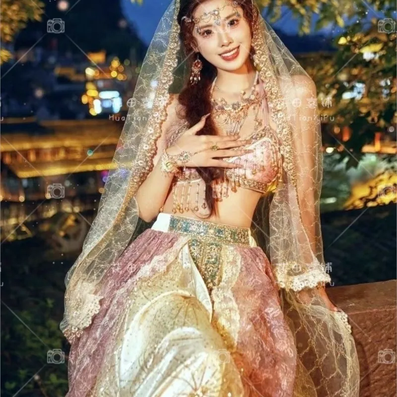 Западные регионы экзотическая Фотография Одежда Xishuangbanna фотография поездки Loulan