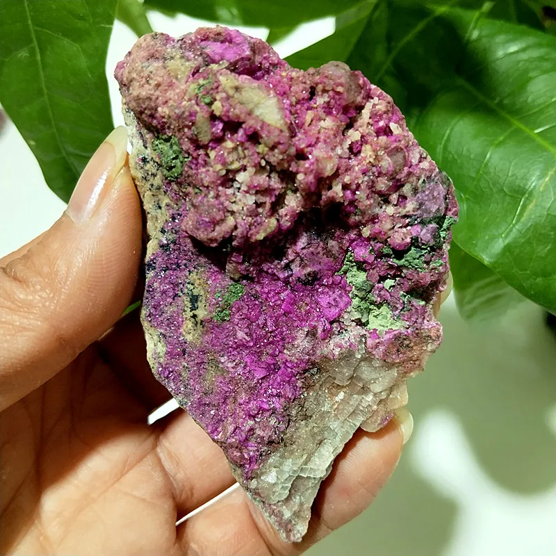 Розовый кобальтокалит, натуральный кристалл, EBET