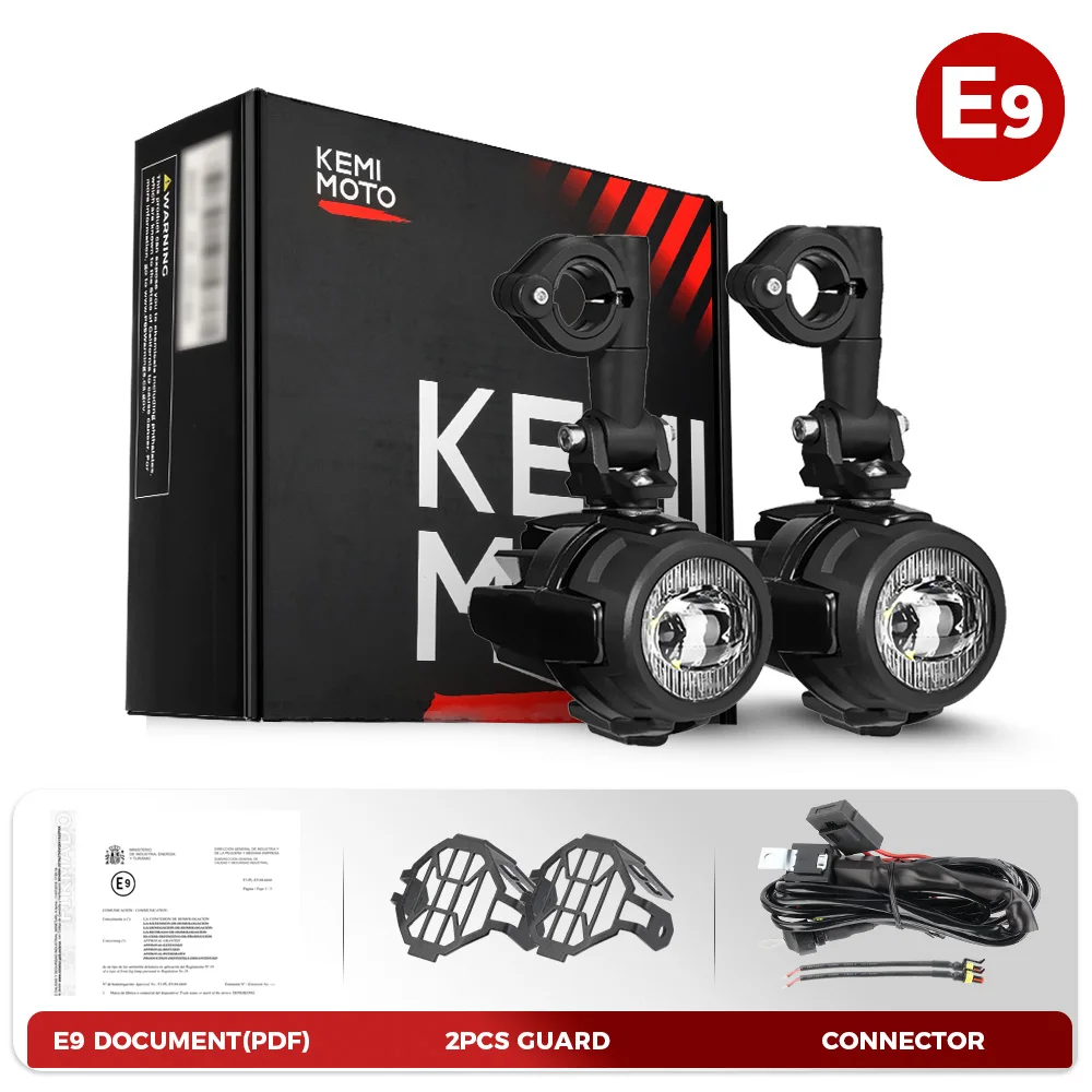 

R1200GS 40 Вт мотоциклетные светодиодные противотуманные фары в сборе для BMW R1200GS F850GS F750GS F 850GS 750GS 1250GS GS LC Adventure