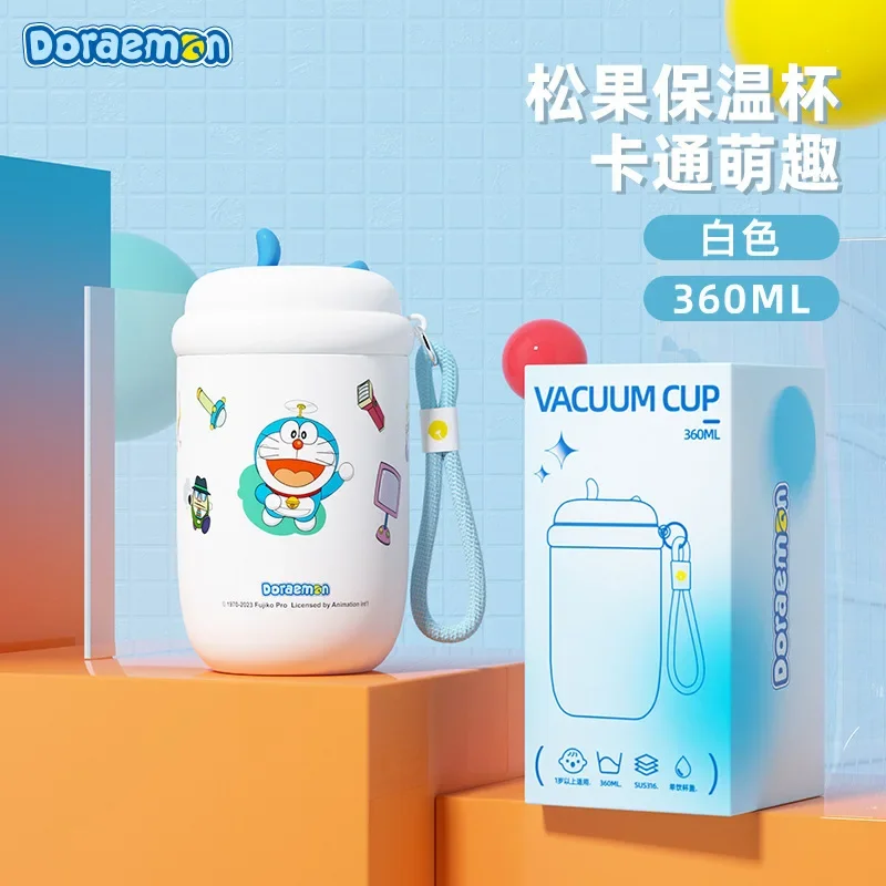 Фирменная чашка для воды в стиле аниме Doraemon co милая и забавная чашка-термос с