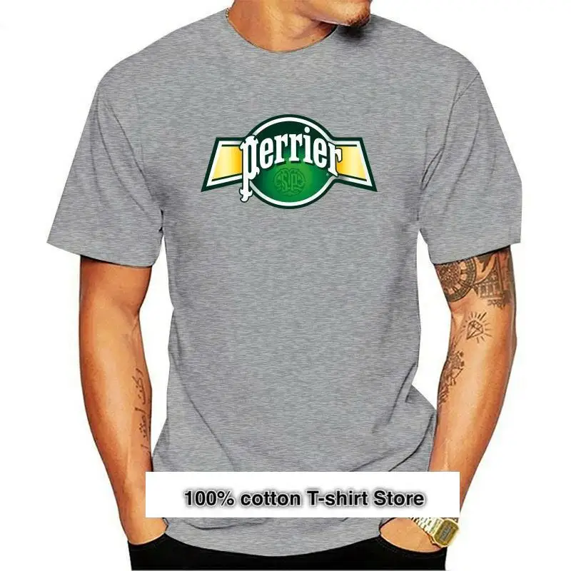 

Camiseta de marca франкиза Perrier для мужчин и женщин, camiseta