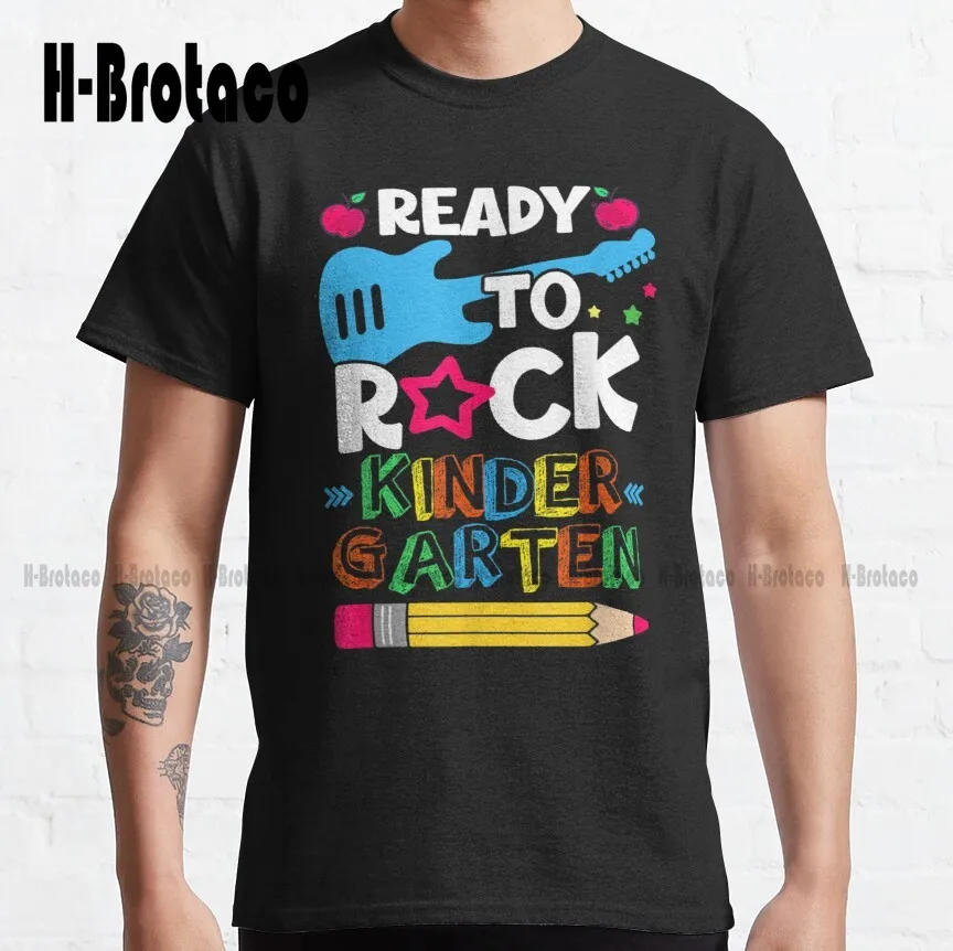 

Готовая к исследованию Классическая футболка для детского сада, мужские футболки с графическим принтом на заказ, Футболки унисекс с цифров...