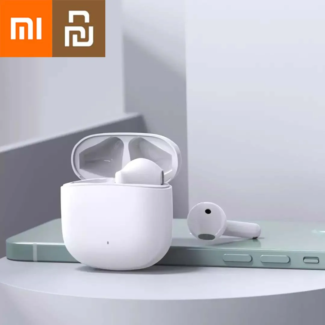 

Bluetooth-наушники Xiaomi Youpin Marshmallow, ультрамаленькие наушники-вкладыши с шумоподавлением, Спортивные Беспроводные музыкальные наушники