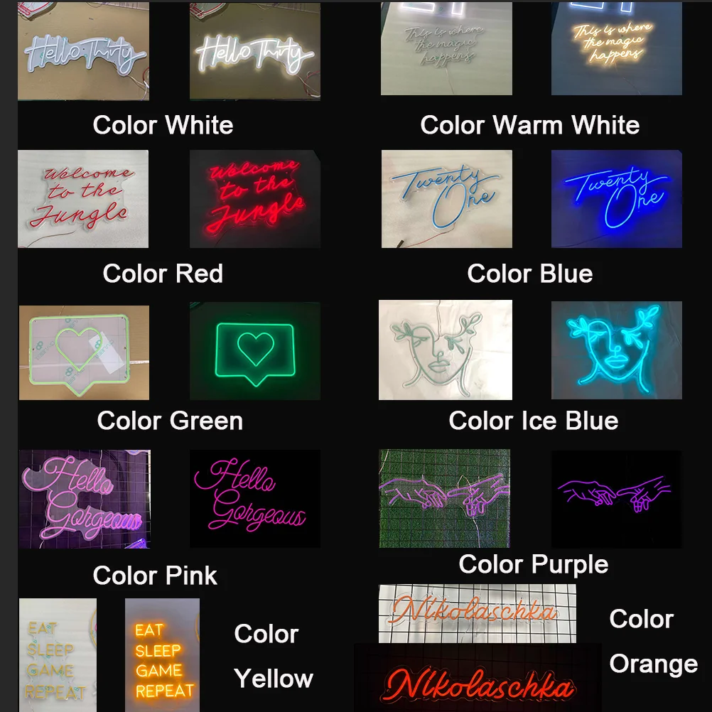 Неоновая светодиодная вывеска с ангелом на заказ аниме декор подарки для игровой