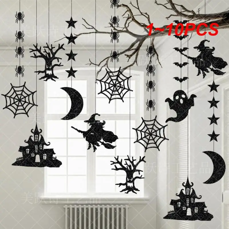 

1~10PCS Halloween Decoration Lovely Unique Eye-catching High Quality Spooky Unique Halloween Decorations Festive Props Ghost Bat