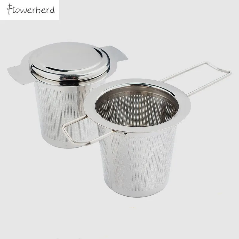 

304 Stainless Steel Tea Infuser Tea Strainer Tea Filter Creative Tea Spacer Filter Herbal Reusable Tea Set Kitchen Accessories