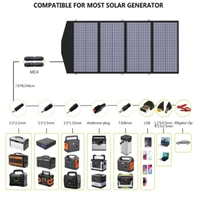 allpowers portable power station 288wh 78000mah solar generator with foldable 1x120w solar panel for outdoor camping fishing