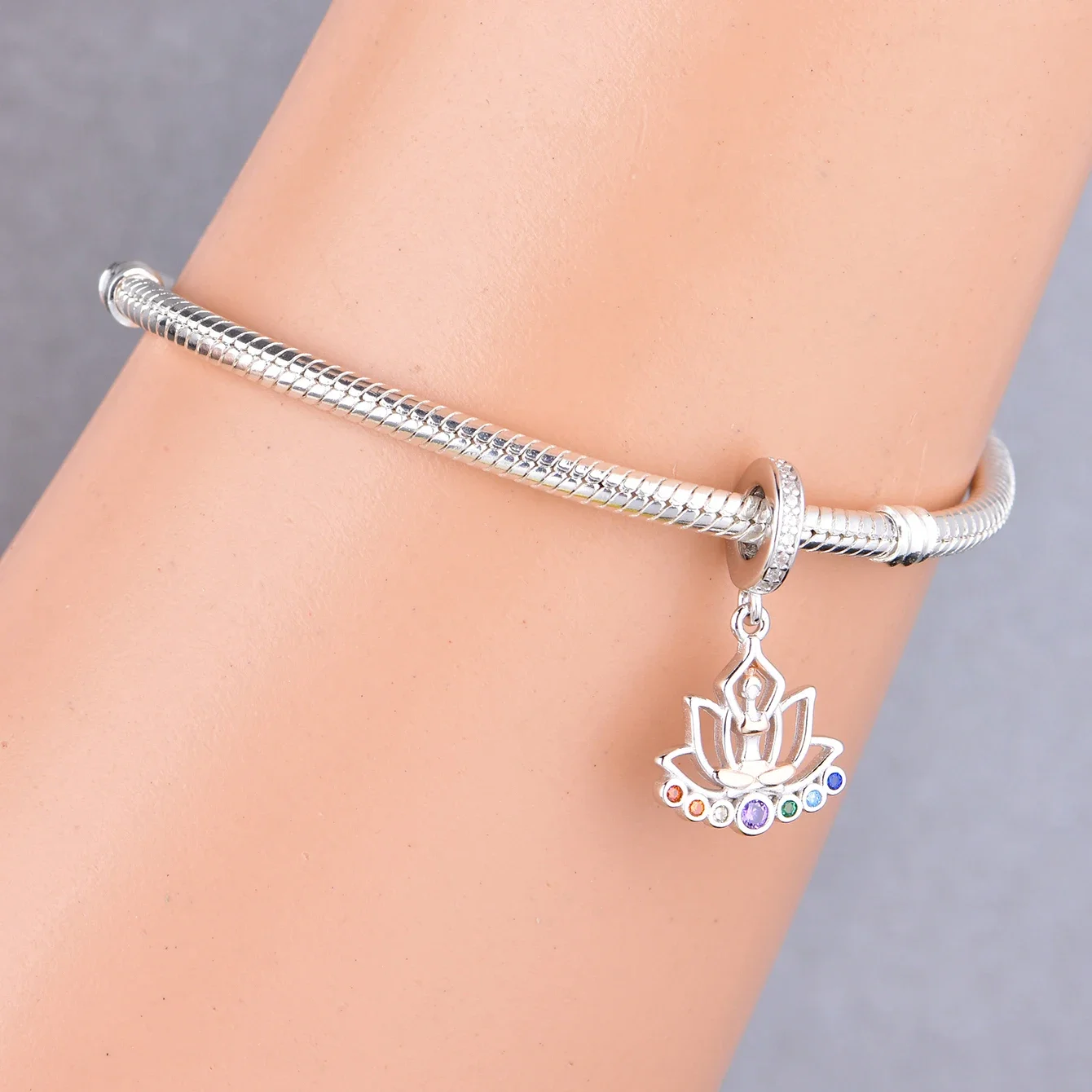 FC ювелирные изделия подходят оригинальный очаровательный браслет из серебра 925