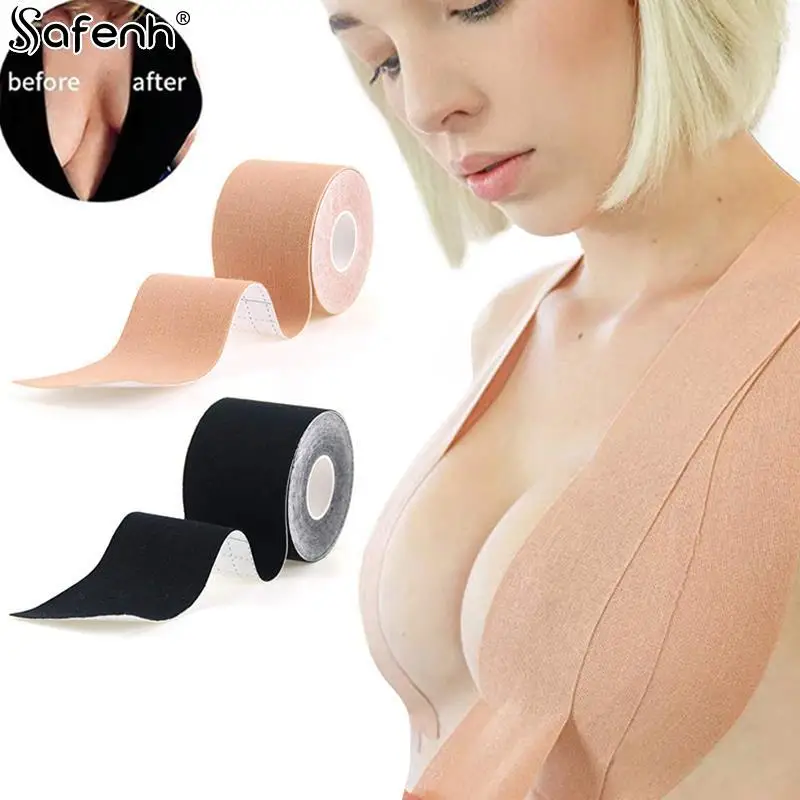 

1Roll Portable Boob Tape Breast Lift Tape Push Up Tape Body Tape Prevent Sagging Chest Breast Lifting Tape borsten plakker