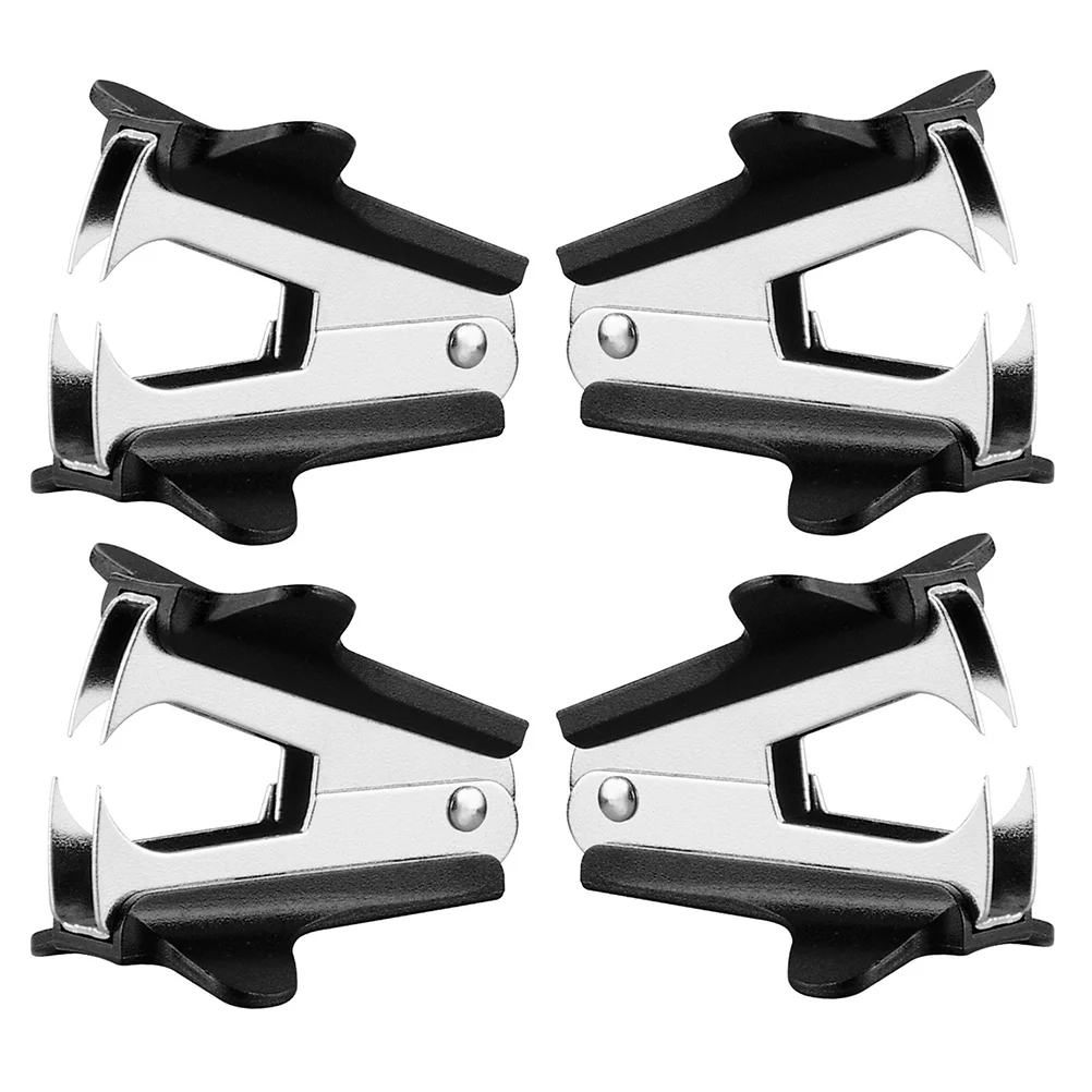 

4Pcs Handheld Staple Puller Metal Staple Remover Small Staple Removing Tool Office Supplies