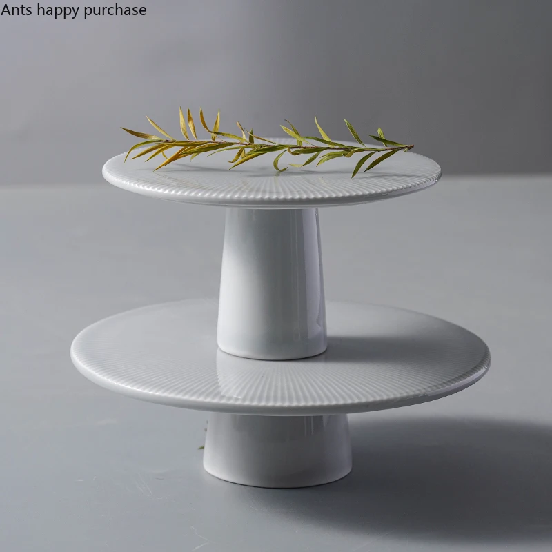 

Dim Sum Plate Refreshment Tray Ceramic Dinner Plate Dessert Plates Cake Pan Cake Stand Hotel Tableware Sushi Plates Fruit Dish