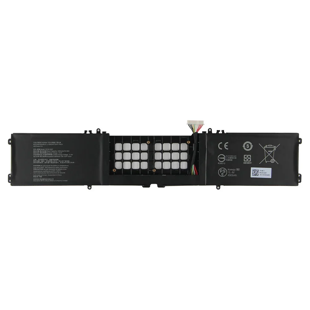 Фото Аккумулятор RC30-0287 для Razer Blade Pro17 2019 RTX 2080 Max-Q, перезаряжаемые литий-ионные батареи, 4583 мАч №4
