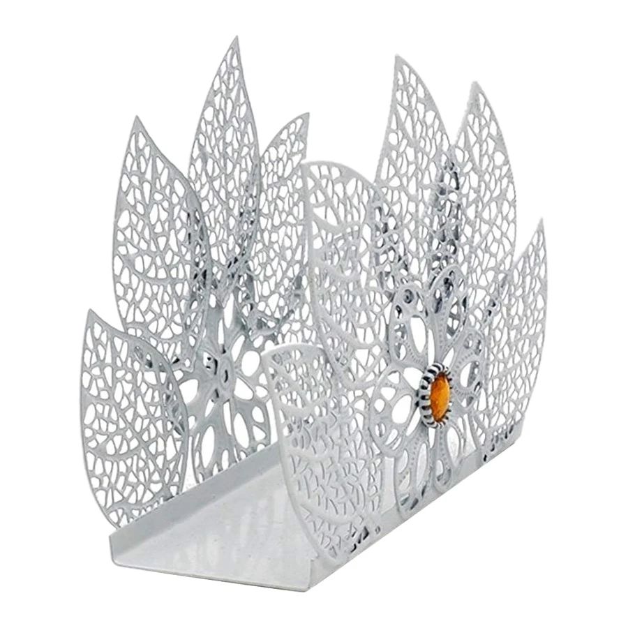 

Белая вешалка для салфеток, держатель для салфеток для свадьбы, банкета, ужина, бумажная вешалка для полотенец, органайзер, контейнер для до...