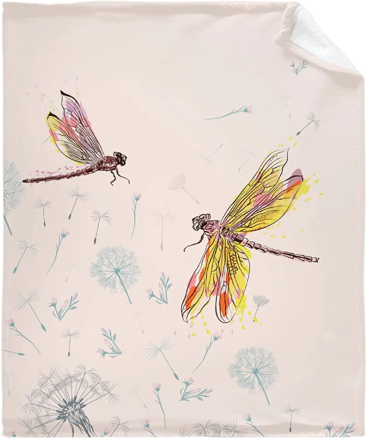 

Mahoraga Dragonfly Фланелевое очень мягкое и теплое домашнее плюшевое теплое одеяло пушистое уютное одеяло из микрофибры