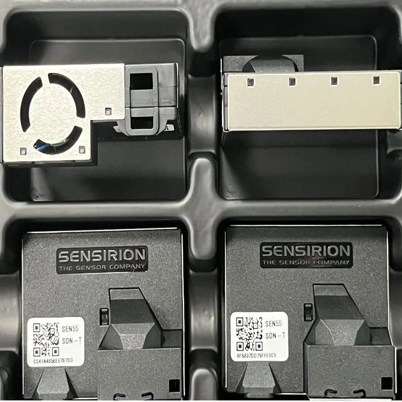 Фото Модуль SEN55-SDN-T от Sensirion — это модуль экологического датчика, предназначенный для измерения PM, RH/T, VOCs и NOx. №3