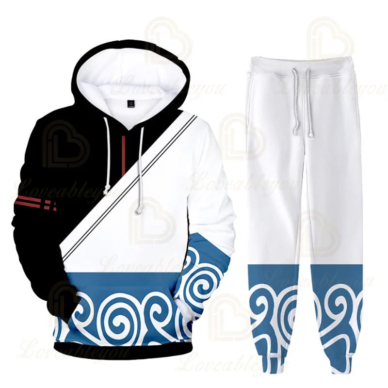 

Gintama Hoodies Sweatshirts Men Woman Fashion Clarinda Dunstan Autumn Winter Fleece Hip Hop Hoody Children Adults Casual Sets