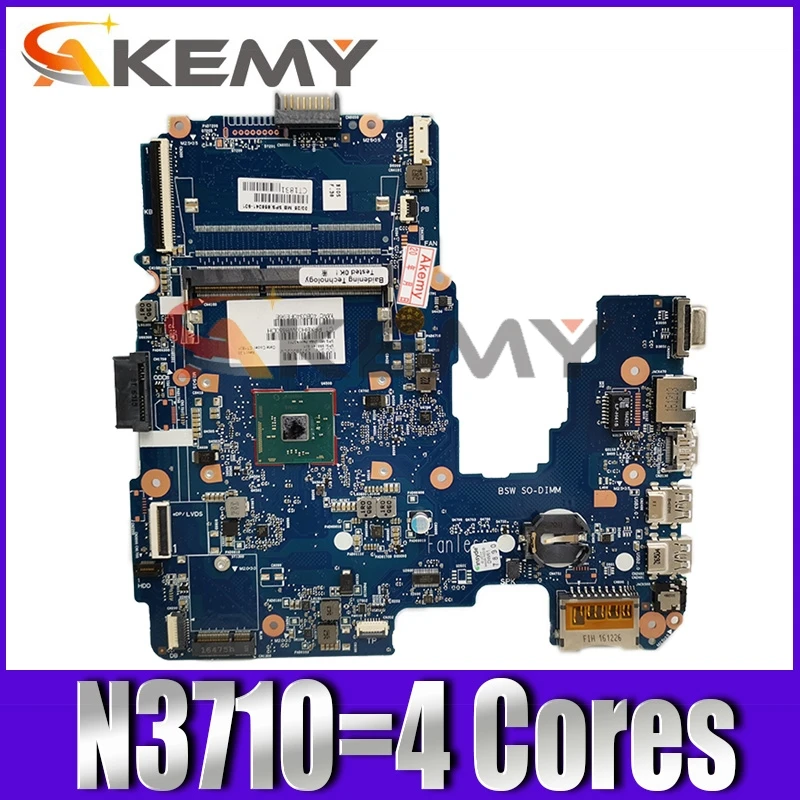 

858041-001 858041-601 For HP Pavilion 240 G5 14-AM Laptop Motherboard DINERINL-6050A2823301-MB-A01 with N3710U all fully Tested