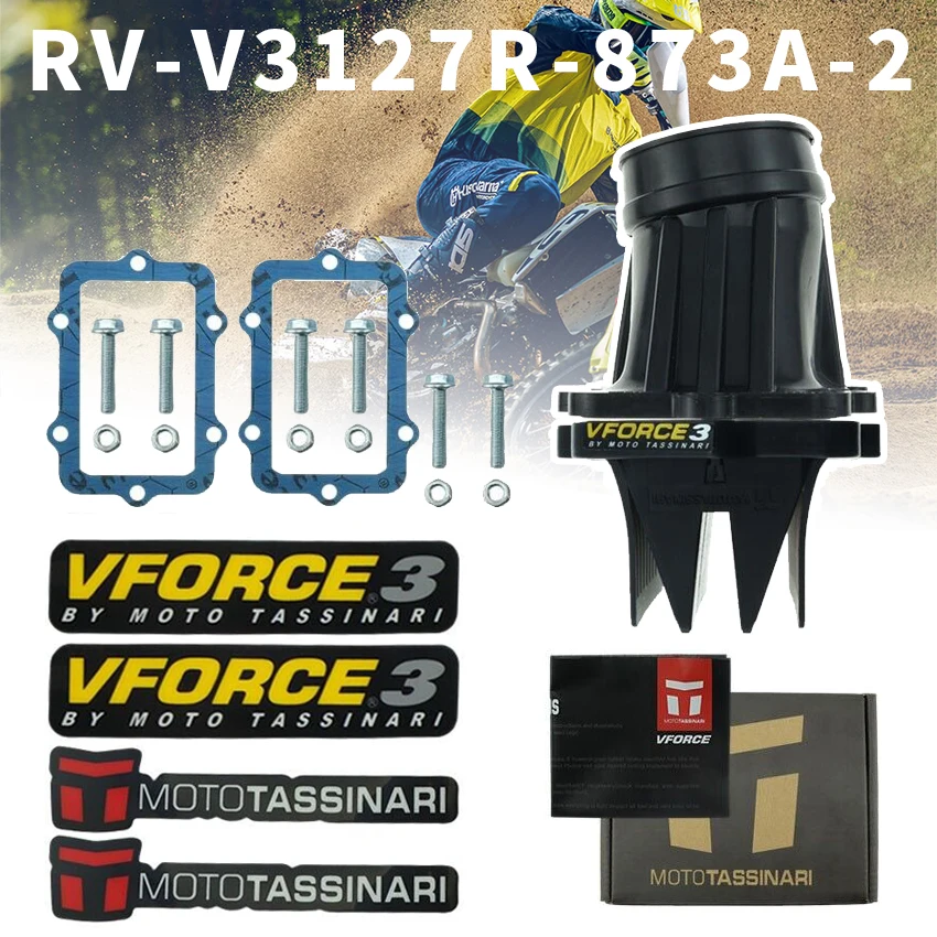 V3127R-873A-2 V-Force Язычковая система клапанов для 600 E-TEC и HO SDI двигателей Snowmobile V Force 3