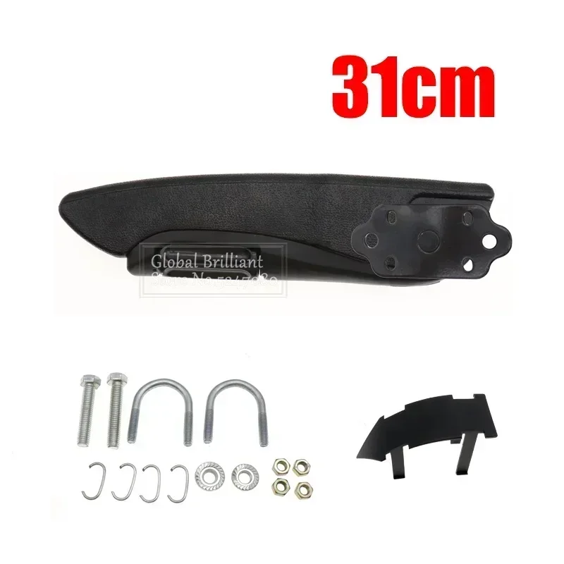 

31 см 36 см 40 см Универсальный регулируемый левый и правый боковой подлокотник для автомобильного сиденья грузовика, держатель для рук, кожаный подлокотник для автофургона, лодки