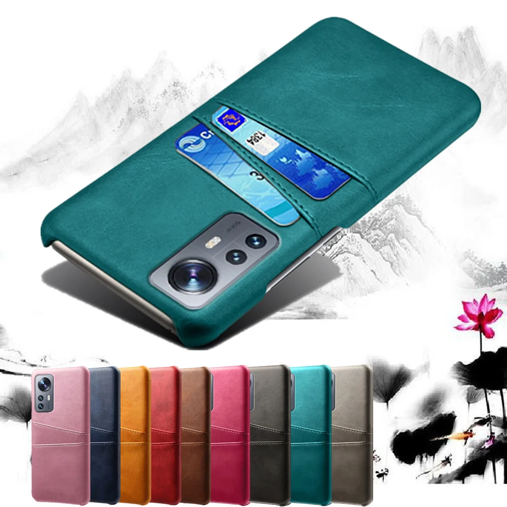 

For Xiaomi 12T Pro Case Credit Card Case Vintage PU Leather Wallet Cover Back Shell For Xiaomi 12T / Mi 12T Pro Coque Funda