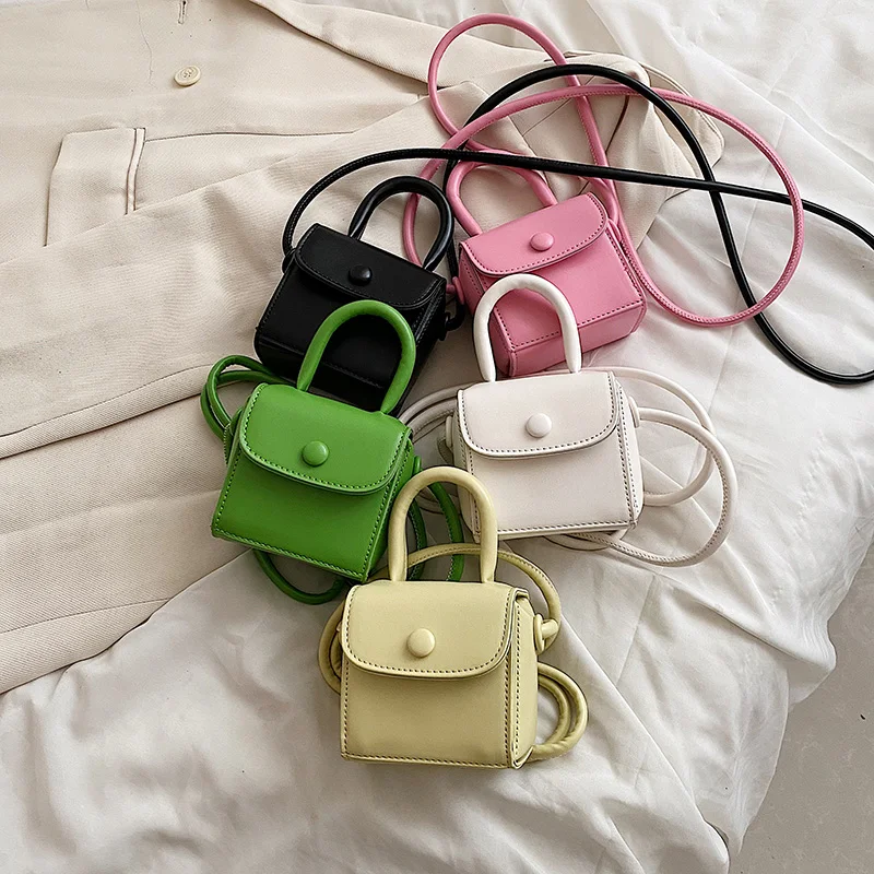 Girls Super Mini Lipstick Purse and Handbags 2023 Summer Luxury Designer Crossbody Bag Women Shoulder Side Bags Party Totes