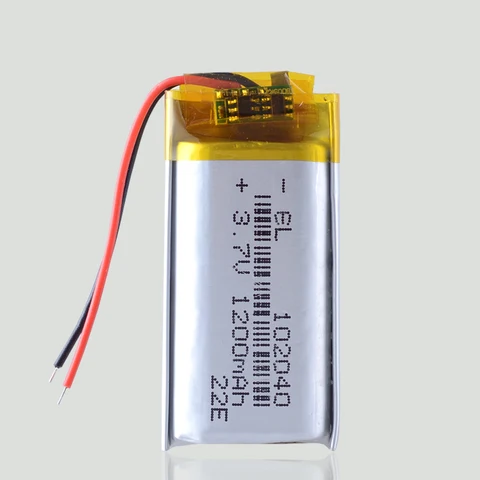 3.7V 950mAH 102040 Polymer lithium ion / Li-ion battery For GPS Mp3 Mp4  radio-controlled electrical device