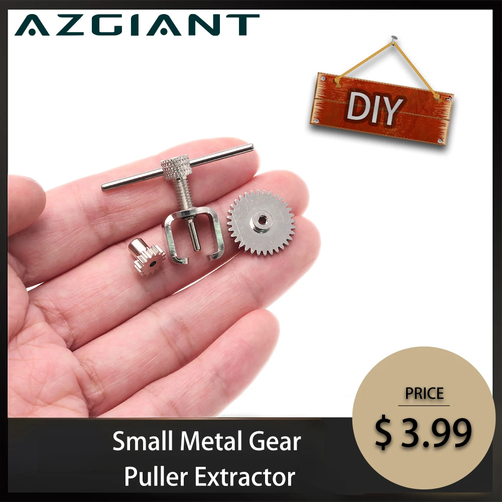 

AZGIANT Small Metal Gear Puller Extractor For Easy Removal Cars Toys DIY DC Motor Pinion