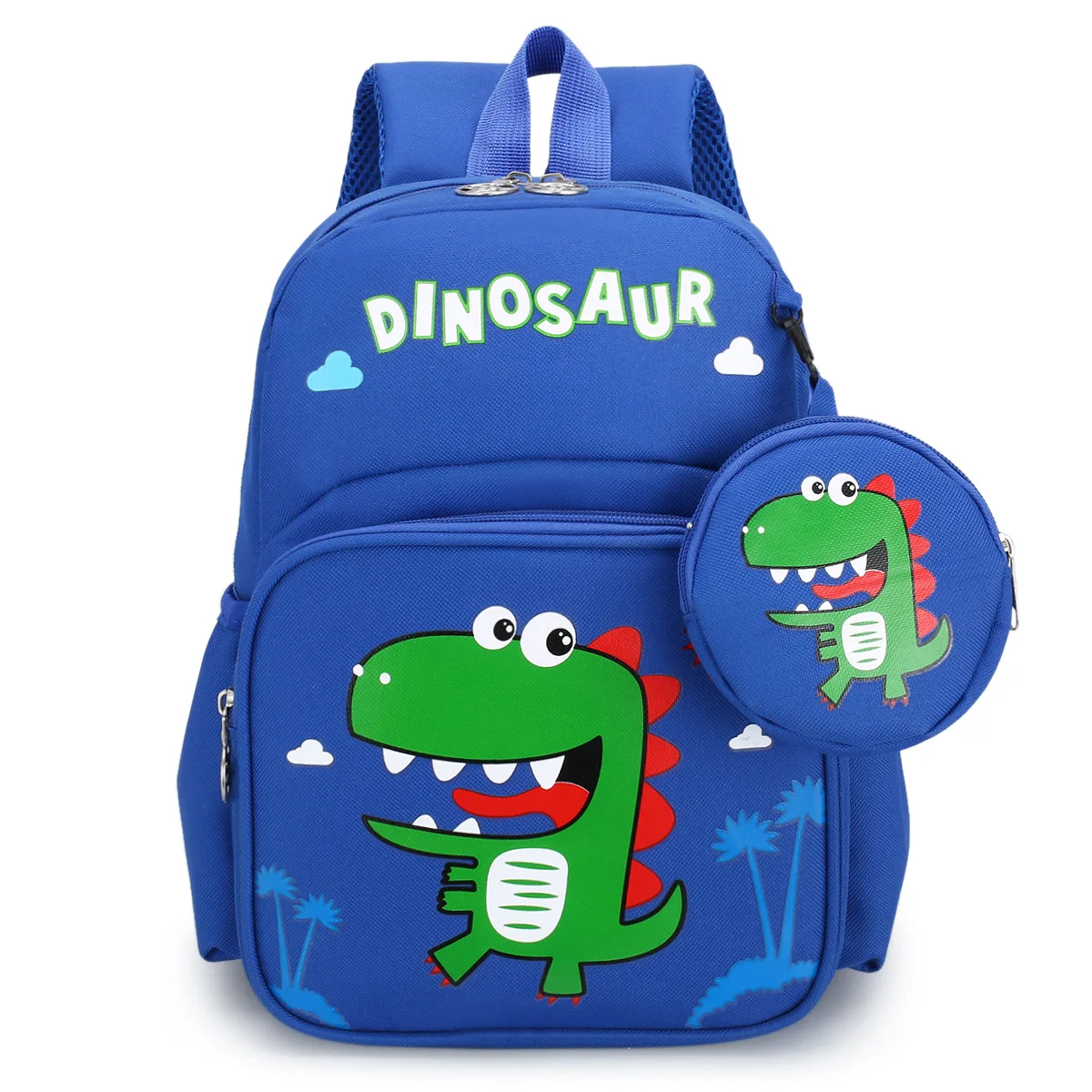 Children Cute Dinosaur Rabbit Backpacks with Coin Purse New Girls Boys Students Fashion Cartoon High-capacity School Bags Hot
