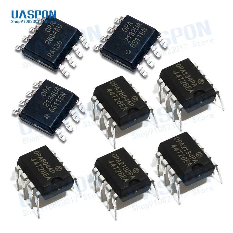 5 шт. DIP-8 OPA2132PA OPA2134PA OPA2132 OPA2134 OPA134PA OPA604AP OPA604 OPA2604AP OPA2604 OPA2134UA OPA2132UA OPA2604AU SOP-8 - купить по