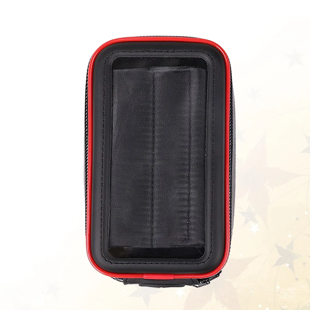 

1pc Motorcycle Bag Durable Splash-proof Easy Install Bracket Zipper Bag Holder for Outdoor