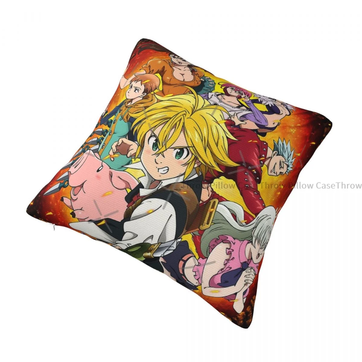 Семь смертных грехов обнимать наволочка рюкзак Cojines гостиная сделай сам печатный